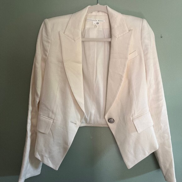 NWOT Veronica Beard Hosanna Linen Dickey Jacket (Size 2) - Picture 6 of 10